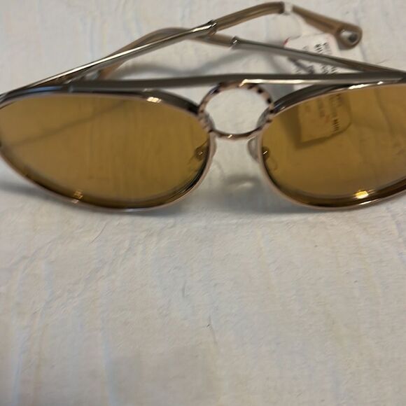 CHLOE Romie 59mm Semi-Rimless Aviator Sunglasses - Picture 7 of 8